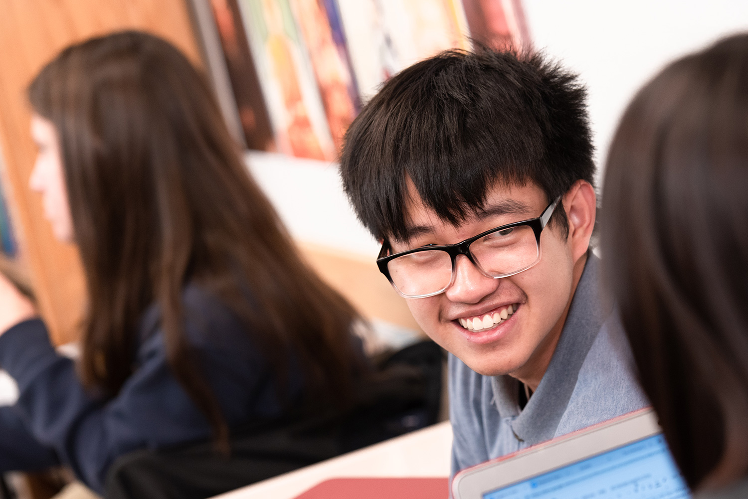 students in classroom